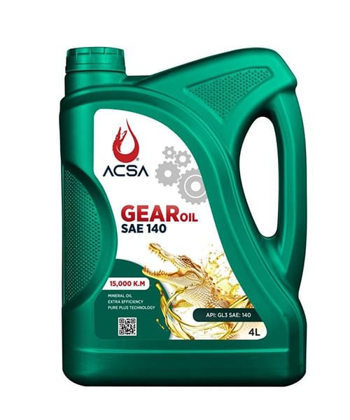 زيت فتيس 4لتر SAE 140 جير اويل  من أكسا